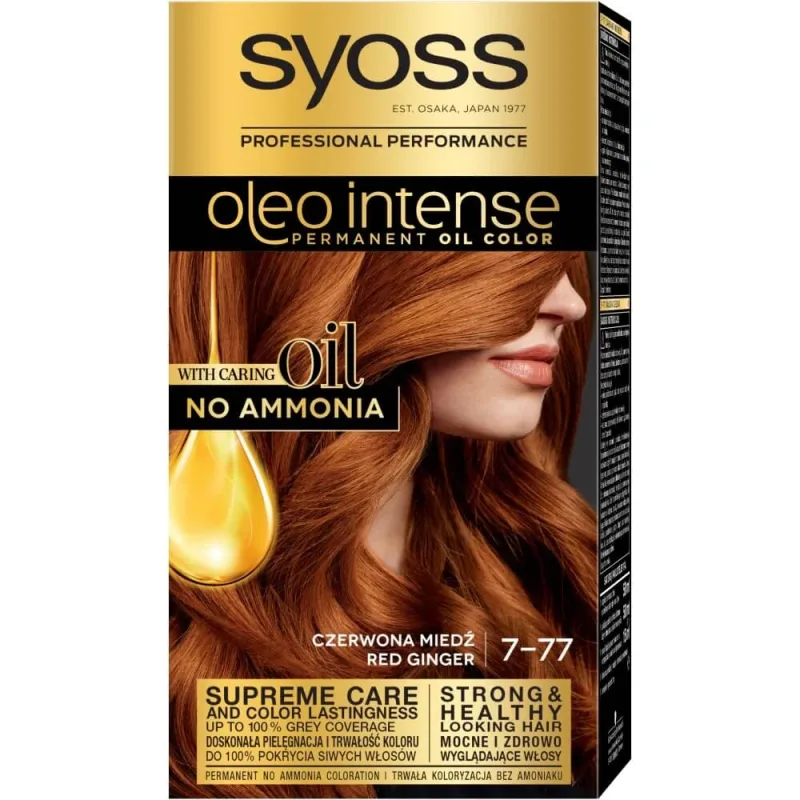 Syoss Oleo Intense Wax Colour cu uleiuri 7-77 Red Mied — preț și oferte