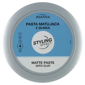 Joanna Styling Effect Pastă matifiantă cu argilă, 100g