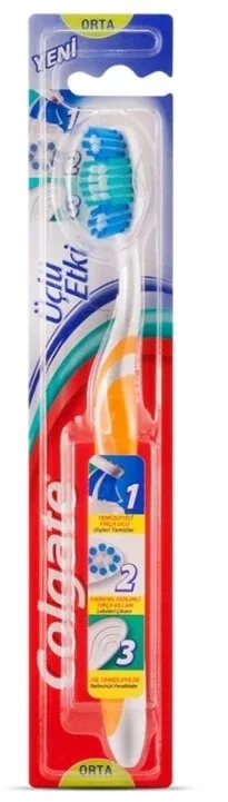 Colgate, Periuță de dinți, medie, 1 buc — preț și oferte