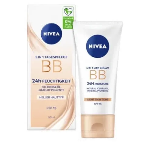 Nivea, Heller Hauttyp, BB Cream, SPF 15, 50ml — preț și oferte