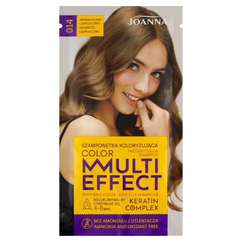 Șampon Joanna Multi Effect Color 014 Cappuccino aromat, 35g — preț și oferte