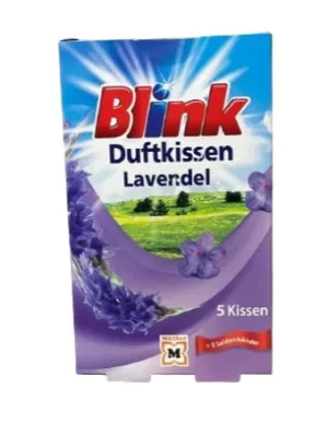 Blink, Odwieacz, perne parfumate cu levănțică, 5 bucăți