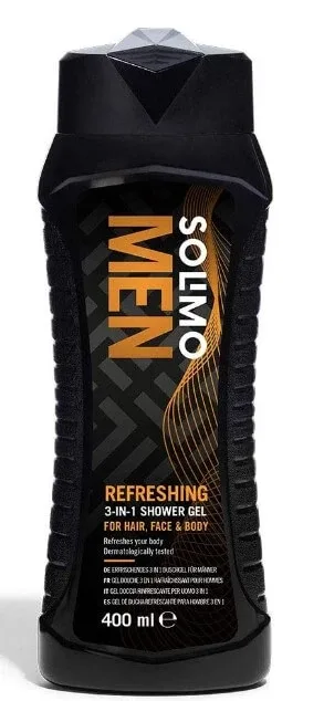 Solimo, răcoritor, duș el pentru bărbați, 400ml — preț și oferte