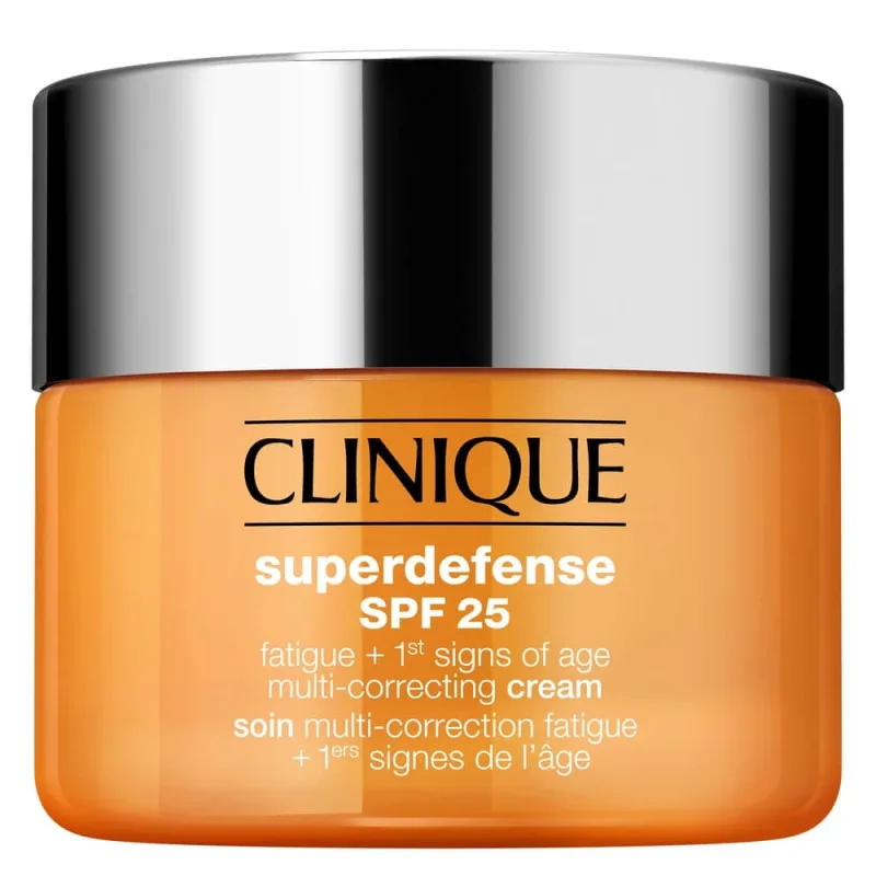 Clinique Superdefense SPF25 Fatigue Cream pentru a corecta oboseala și primele semne ale îmbătrânirii, 30ml — preț și oferte