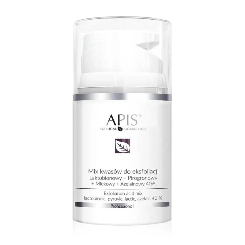 Apis Exfoliere Acid Mix Lactobionic + Piruvic + Lactic + Azelaic acid 40%, 50ml — preț și oferte