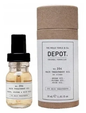 Depot nr. 204 Ulei de ceară pentru tratamentul părului, 30ml — preț și oferte