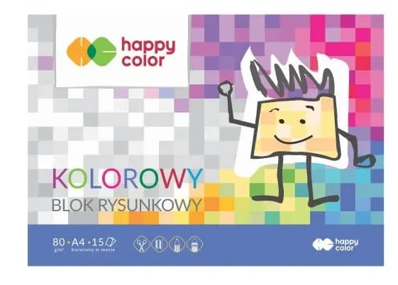 Bloc de desen A4, colorat, 15 coli ASTRA — preț și oferte