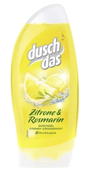 Duschdas, duș el, lămâie și rozmarin, 250ml