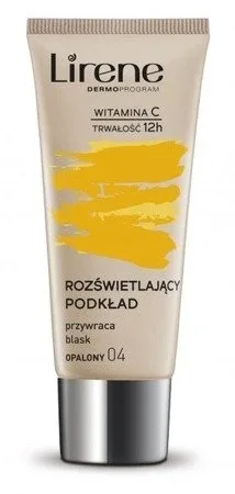 Fond de ten iluminator Lirene 04 Tan cu vitamina duo C 30 ml