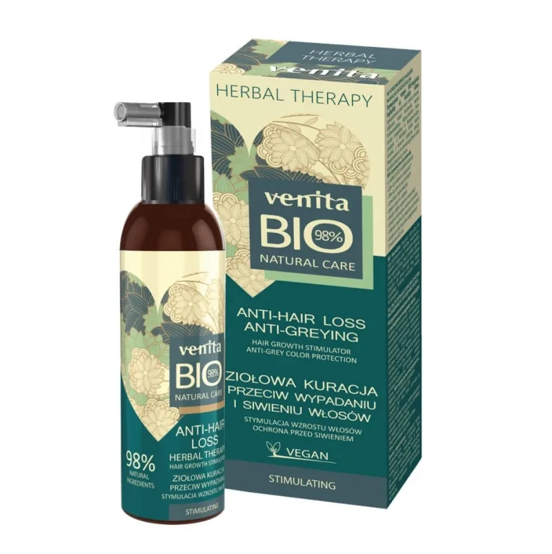 Venita BIO Tratament pe bază de plante împotriva căderii părului și încărunțirea, 200ml — preț și oferte