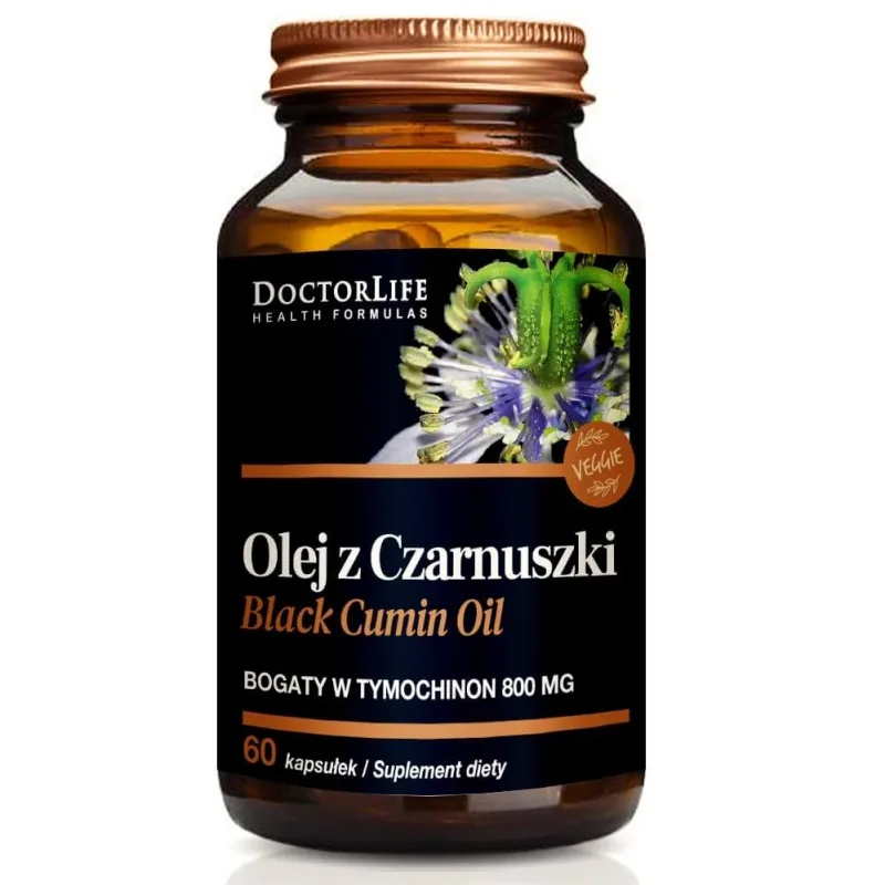 Doctor Life Ulei de chimen negru 1000mg, 60 capsule — preț și oferte