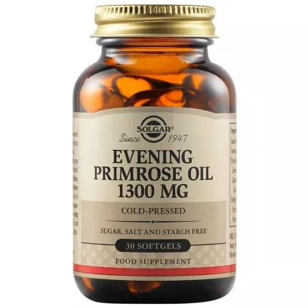 Ulei de Luminita Noptii 1300 mg, 30 capsule, Solgar — preț și oferte