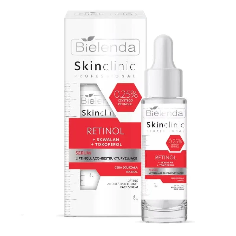 Bielenda Skin Clinic Professional Retinol Lifting and Restructuring Serum, 30ml — preț și oferte