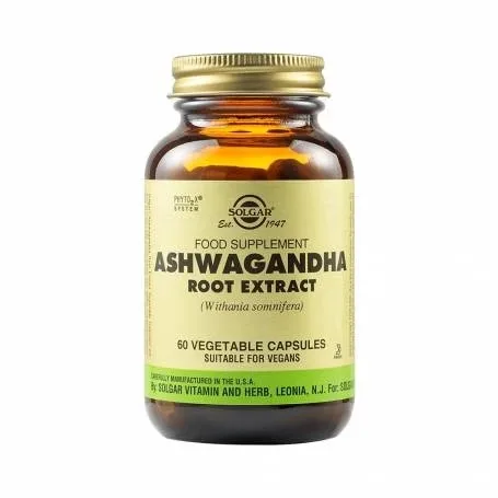 Ashwagandha Root Extract 60cps, Solgar — preț și oferte