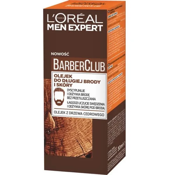 L Oreal Paris Men Expert Barber Club Ulei pentru barbă lungă și piele, 30ml — preț și oferte
