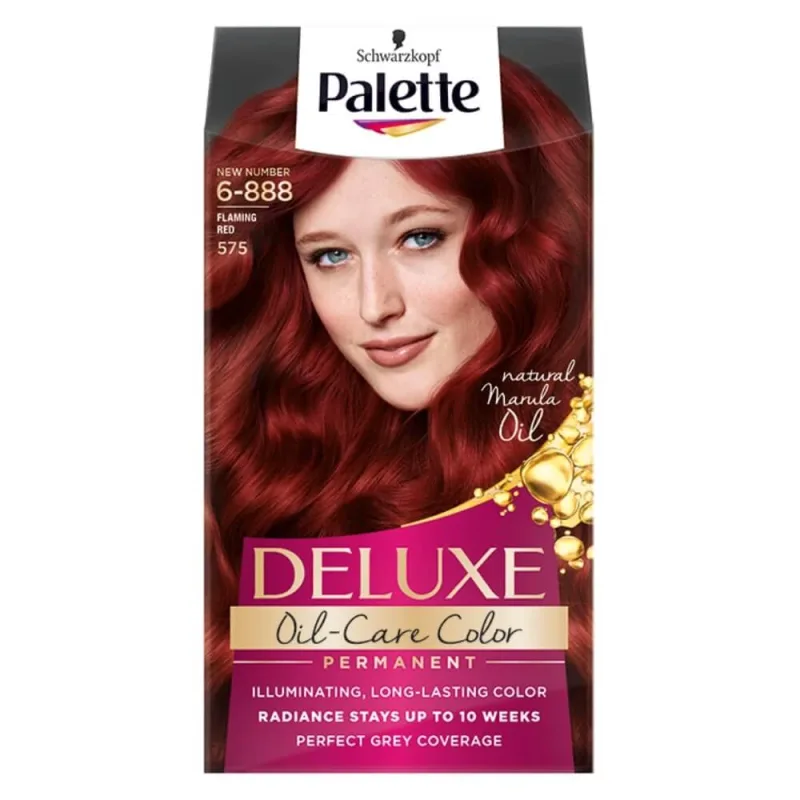 Palette Deluxe Oil-Care Color Culoare permanentă 575 (6-888) Roșu intens — preț și oferte