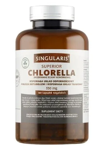 Singularis Chlorella 550mg, 180 capsule — preț și oferte