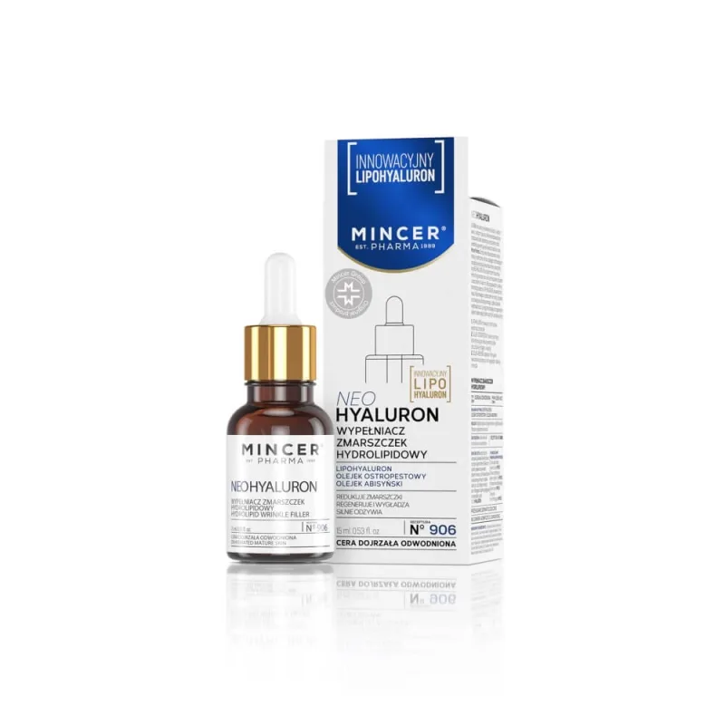 Mincer Pharma NeoHyaluron Hydrolipid Wrinkle Extender Nr.906, 15ml — preț și oferte