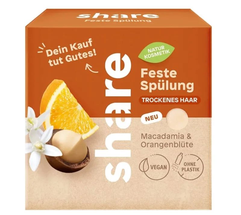 Share, Macadamia amp; Orange Blossom, Balsam, 60g — preț și oferte