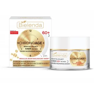 Bielenda Chrono Age Revitalizing cremă de noapte antirid 60+, 50ml