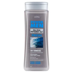 Joanna, Power Men, Șampon-gel de duș 3în1, 300 ml