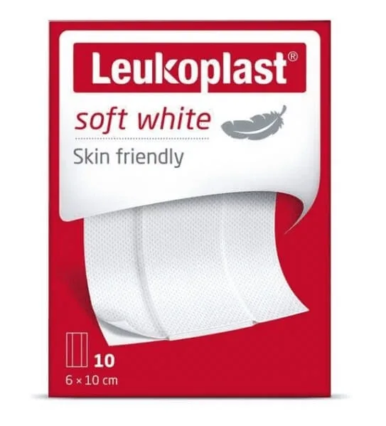 Leukoplast, Plasture moale 10, 6 x10cm, 10 bucăți - Viață lungă! — preț și oferte