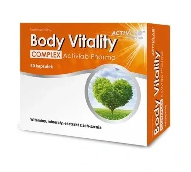 Body Vitality Complex + D3 Activlab Pharma, 30 capsule — preț și oferte