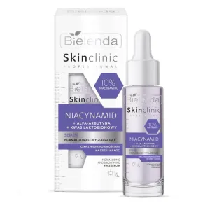Bielenda Skin Clinic Professional Niacinamide Ser normalizant și netezitor, 30ml
