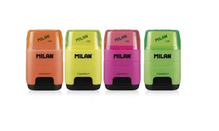 Milano, radieră compactă fluo — preț și oferte