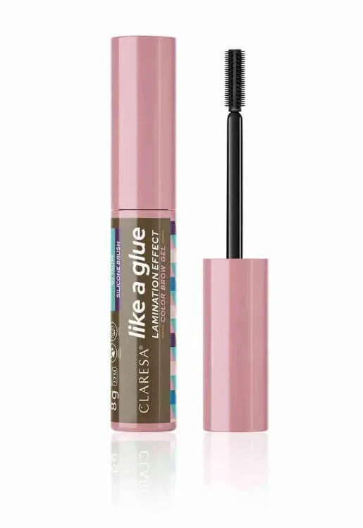 Claresa Like a Glue el pentru sprâncene Taupe 01, 8 g — preț și oferte