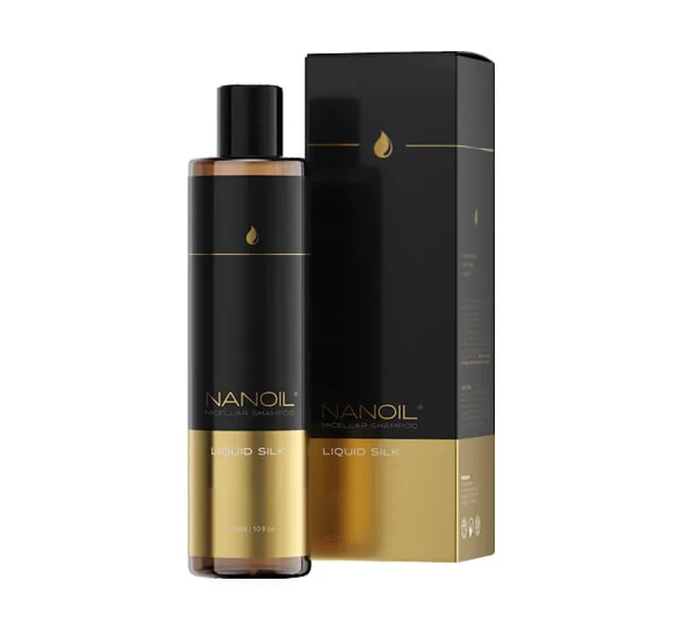 Nanoil Liquid Silk Șampon micelar Șampon micelar cu mătase, 300ml — preț și oferte