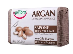 Equilibra, Săpun Argan 100%, 100g