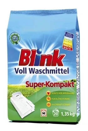 Blink, Super Compact, Pulbere de spălat, 1.35kg — preț și oferte