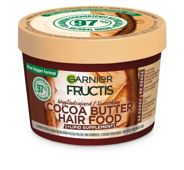 Garnier Fructis Cocoa Butter Hair Food Mask, 400ml — preț și oferte
