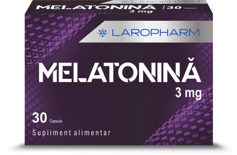 Melatonina 3mg x 30cps (Laropharm) — preț și oferte