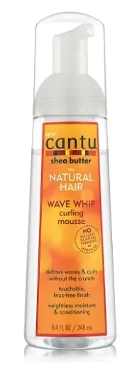 Cantu Shea Butter spumă de coafat pentru păr creț, 248ml