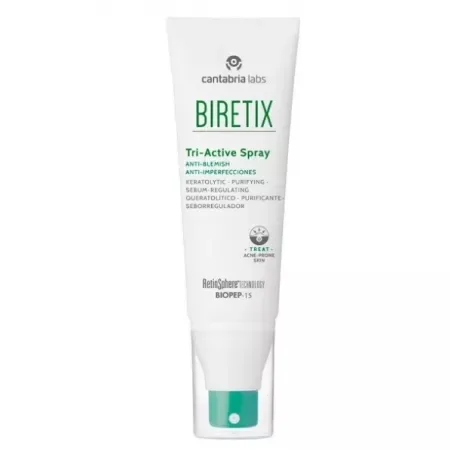 Spray anti-imperfecțiuni pentru ten acneic Biretix Tri-Active, 100 ml, Cantabria Labs — preț și oferte