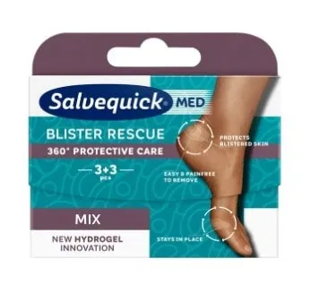 Salvequick Blister Rescue Fingers, 6 bucăți — preț și oferte