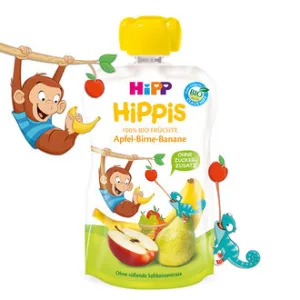 Hippis Eco Piure din Mar, Para si Banana 100g