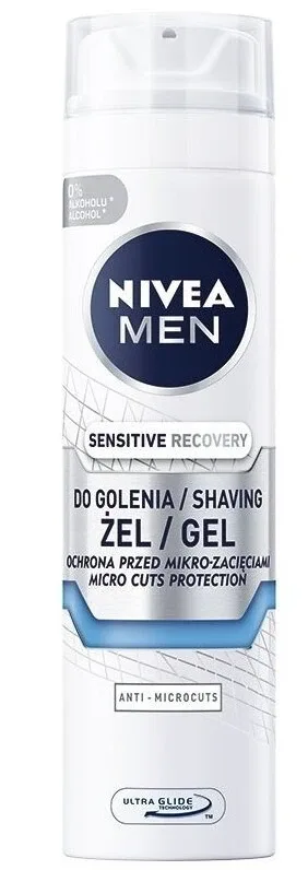 Nivea Men Sensitive Recovery, El de bărbierit regenerant, 200 ml — preț și oferte