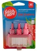 Fresh amp; more, Reîncărcare zmeură roșie, 3x 20ml