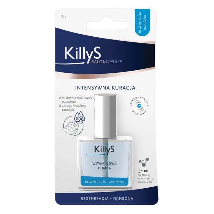 KillyS Intensive Care, Balsam de unghii cu vitamina Bomb, 10ml — preț și oferte