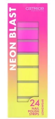 Catrice Neon Blast 010 Neon Explosion Lac de unghii în sticker, 24 bucăți — preț și oferte
