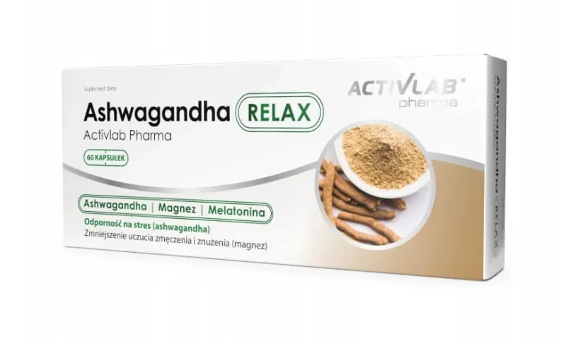 Activlab Pharma Ashwagandha Relax, 60 capsule — preț și oferte