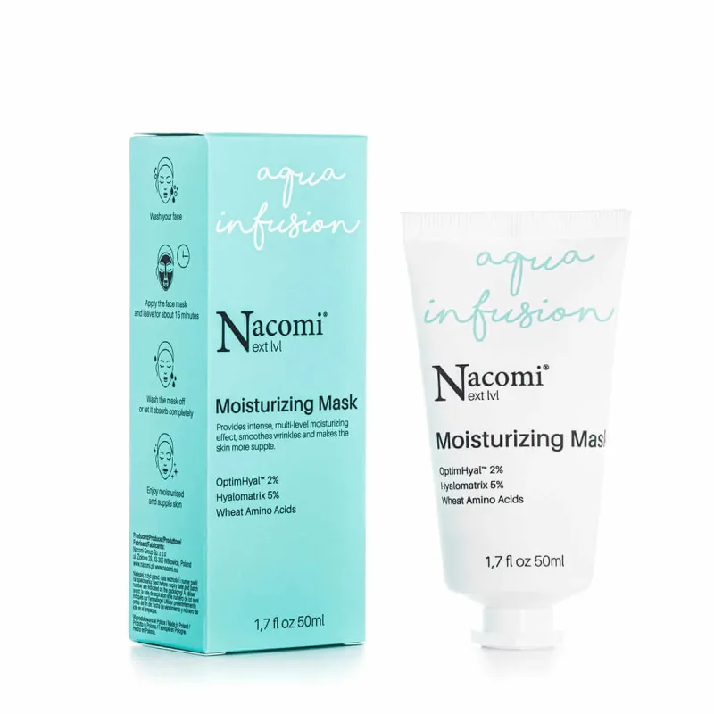 Mască de față hidratantă Nacomi Next Level, 50ml — preț și oferte