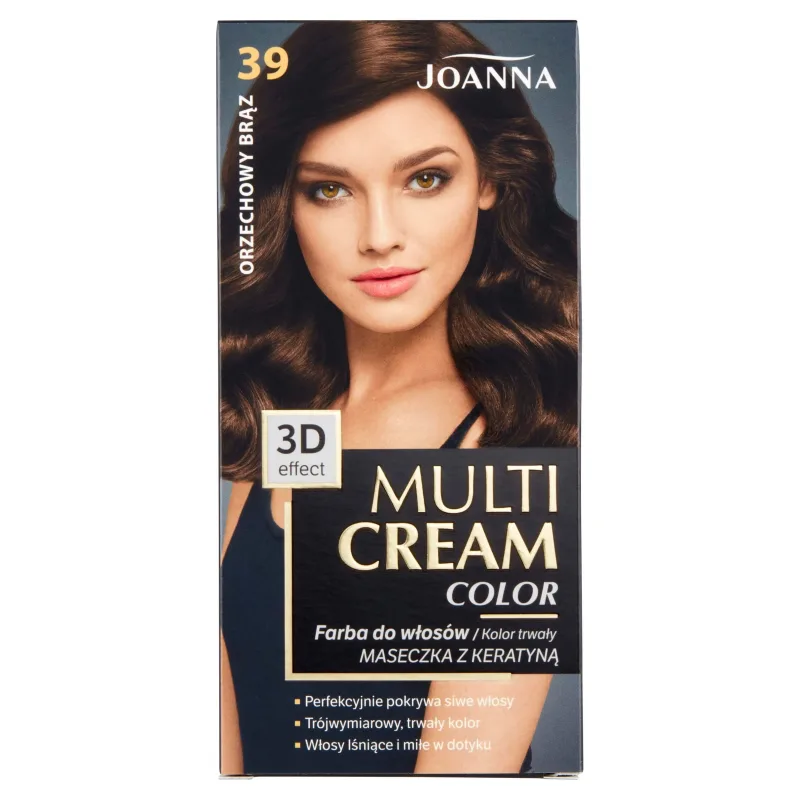 Vopsea de păr Joanna Multi Cream Color 39 Walnut Birch — preț și oferte