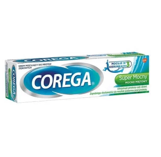 Corega Super Strong Cremă de fixare a protezei dentare, 70g — preț și oferte