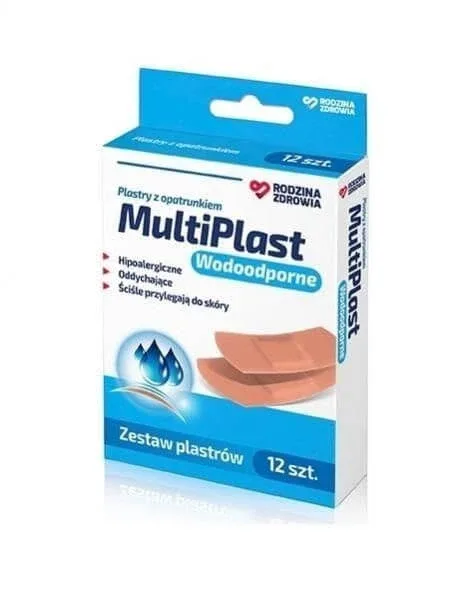Sănătate familială Plasturi impermeabili MultiPlast 12 buc — preț și oferte
