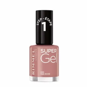 Rimmel Super Gel el lac de unghii 033 R amp;B Rose, 12ml