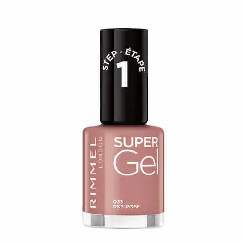 Rimmel Super Gel el lac de unghii 033 R amp;B Rose, 12ml Rimmel London — preț și oferte